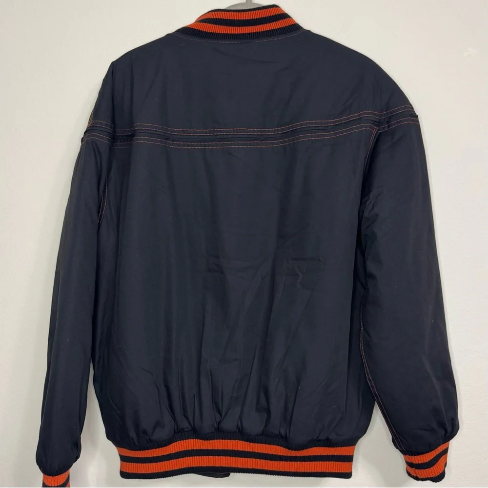 NWT Derby of San Francisco The Classic 300 Jacket sz Large Black Orange Giants - Picture 5 of 9
